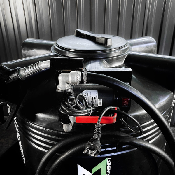 азс черная на 500л экономического класса с насосом 220v купить в Мариуполе